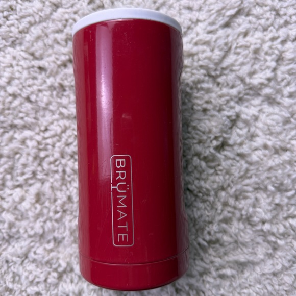 BrüMate Red Insulated Tumbler for Skinny Cans - Picture 7 of 7